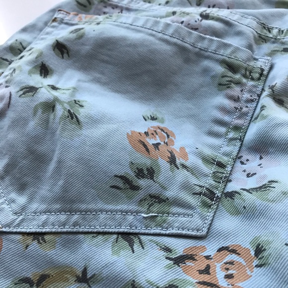 Citizens of Humanity Mandy Blue Ribbon Floral Jean - Picture 6 of 8